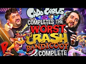 The Miserable World of Completing Crash Bandicoot 4 - ‪@Caddicarus‬ | RENEGADES REACT
