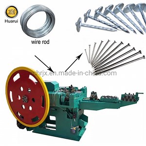 [Hot Item] Screw and Nail Making Machine 25-100mm Nail Making Machine Automatic Roofing Nail Making Machine