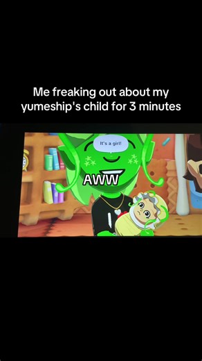 would you guys think im crazy if i told you that's exactly what i was hoping she'd look like #yumeship #twotpot #silly #tomodachilife #tomodachilifelivingthedream