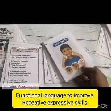 Functional language development for receptive expressive skills
