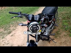 Bajaj ct 100 modified