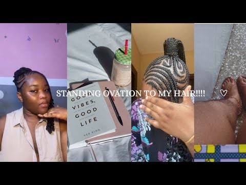 Getting the cutest braids ever +yapping!!|WEEKLY VLOG🌸💕