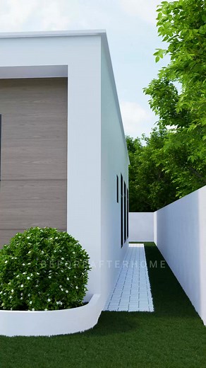 Beautiful Modern House Design idea with 4Bedrooms ⛪🥰❣ #house #modernhouse #reels | Beforeafter Home