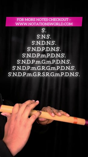 Pyramid Alankar Flute Tutorial | Alankars For Beginner | #alankar_practice #flutelessons #flutenotes