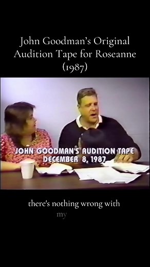EpicScreenShots (@epicscreenshots) - With The Conners ending this week @hulu it’s the perfect time to look back at where it all began. ✨ John Goodman’s original audition tape for Roseanne — filmed right beside Roseanne Barr. The laughter, the chemistry, the start of something iconic. #Roseanne #JohnGoodman #TheConners #DanConner #VintageAuditions #FullAudition #ThrowbackTV #BehindTheScenes #TVHistory #IconicRoles #80sTV #RetroTV #Nostalgia #ClassicTV #TVLegends #RoseanneBarr #TVShows #TVCasting 