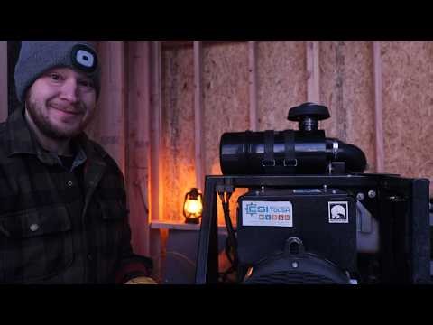 Bringing Power To Our Remote Alaskan Homestead | Generator First Start