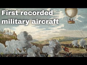 26th June 1794: France makes the first recorded military use of an aircraft in the Battle of Fleurus