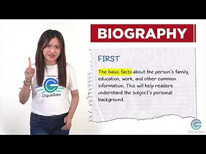 GRADE 7: Writing a Biography