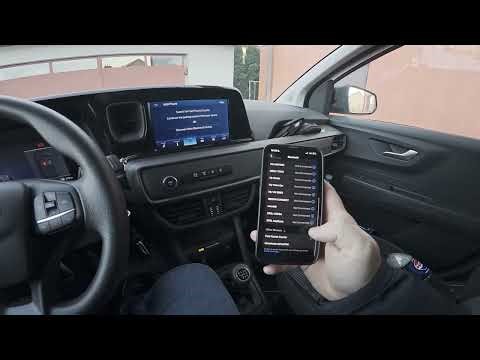 FORD Transit Courier II – Come collegare lo smartphone via Bluetooth