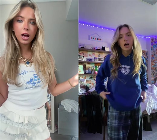 #duet with @giannakmak bid day freshman year vs senior year 🥹 #umiami #umiamirush #zta