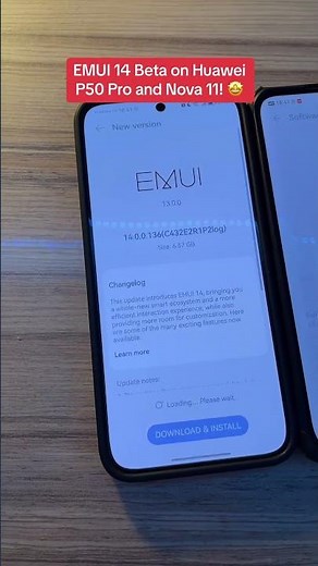 EMUI 14 Beta now available for Huawei P50 Pro and Huawei Nova 11! 🤩 #huawei #redviews_tech #emui14
