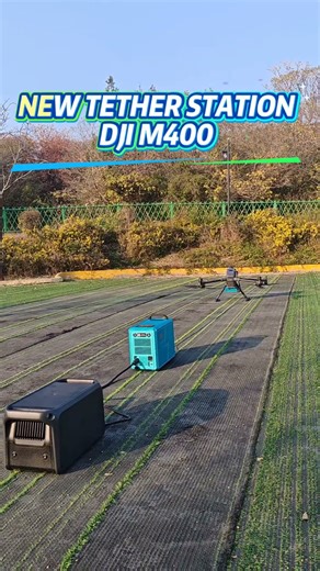 #tethereddrone #tetherstation #drone #helicopter #cleaning drone#dji #matrice400#Rosefinch