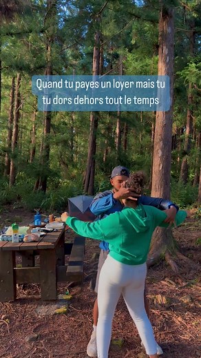 Rom Trules | île de la Réunion on Instagram: "Un blague créole ça : ou paye loyer ou dors dehors. #bivouac #camping #outdoorlife #dancechallenge #couplegoals #3d"