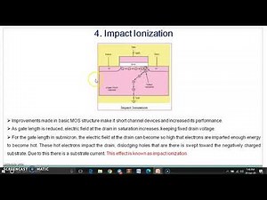Impact Ionization and Hot Electron effect