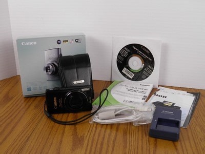 Canon PowerShot ELPH 330 HS 12.1MP 10x Optical Compact Digital Camera - Tested | eBay