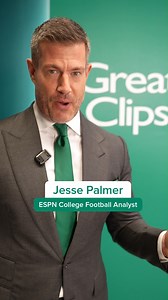 Hey Jesse Palmer, we agree Kirk Cousins showed poise out of the pocket, but the stylist is the real star of this Great Clips play. 👏 | Great Clips