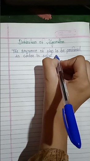 definition of Algorithm