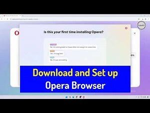 Download and Install Opera Browser