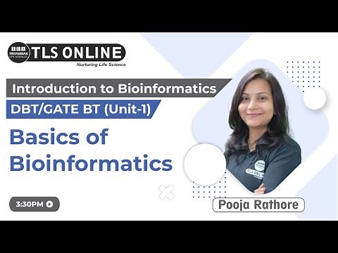 Basics of Bioinformatics | GATE-BT, DBT-JRF |