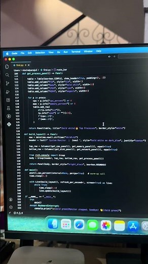 This Python Code Looks Simple… Until You See the Result 🐍🔥 #python #coding #programming #developer