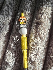 Bejeweled Inappropriate Monkey Pen - Etsy UK