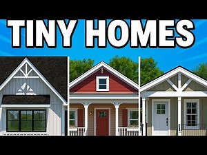 TINY HOMES- 3 Incredible CUSTOM MODULAR Home Tours
