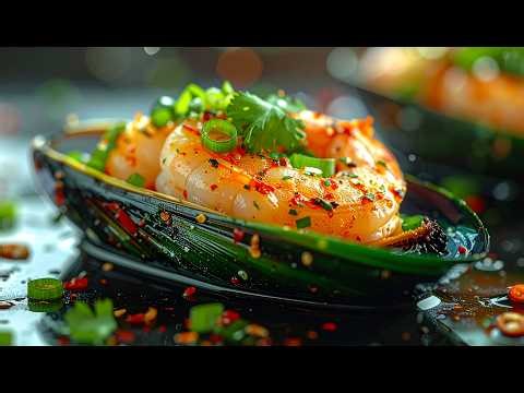 Green Shell Mussels & Scampi- Video