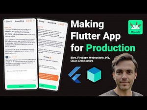 Making Flutter App For Production #1 | Bloc, Firebase, Websockets, Clean Architecture | Chronicle
