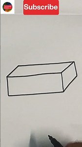 Draw a simple rectangular prism using these simple steps #shorts #ashortaday Canvassing Passion