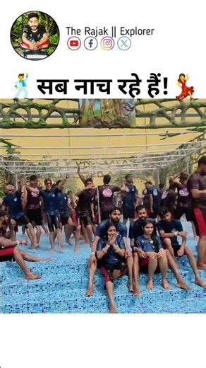 🌊 RAJ WATER PARK MEIN BHOJPURI DJ PAR DHAMAKEDAR DANCE! 💃🔥 | #Shorts #viralsong