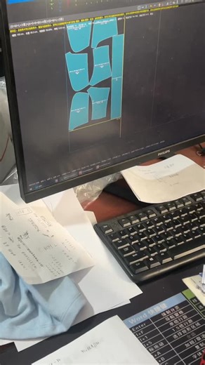 Hfgarments on Instagram: "From Design to Precision: How CAD Technology Enhances Clothing Manufacturing#CADPatternDrafting #ClothingManufacturing #FabricCutting #ApparelProduction #FashionTechnology"