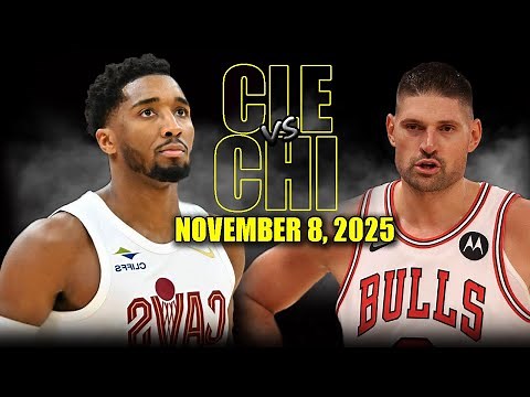 Cleveland Cavaliers vs Chicago Bulls Full Game Highlights - November 8, 2025 | NBA Season