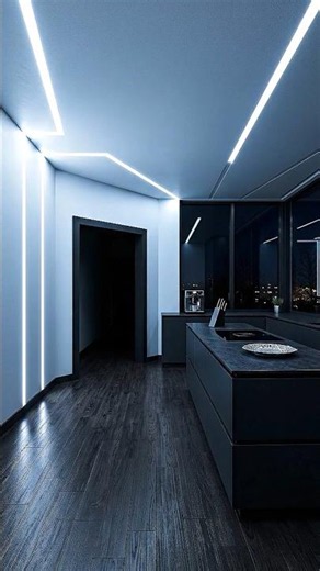 Transform your interior with cold white running LED lighting.Minimal design. Maximum atmosphere.