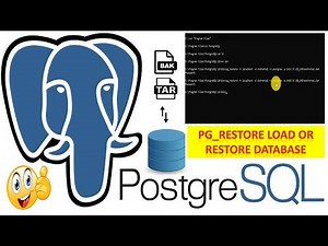 How To Restore PostgreSQL Database Using pg_restore Command In Command Prompt || PostgreSQL Tutorial