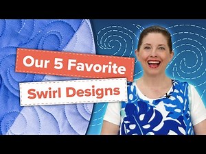 Free Motion Basics: Learn 5 Fun Swirl Quilting Designs!