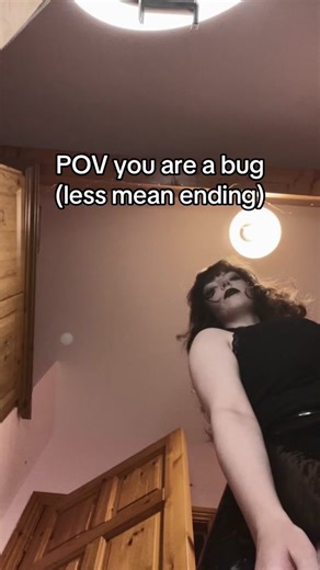 Irish Goth Girl Squashing Bugs | POV TikTok Video