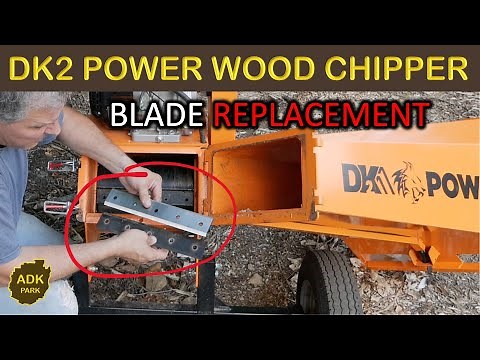 DK2 6” WOOD CHIPPER SHREDDER BLADE REPLACEMENT- OPC506