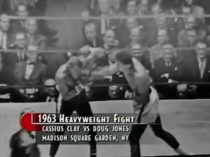 This fight is one of the first times that we see Muhammad Ali (or Cassius Clay as he was known then) dragged into a real fight and called upon to display the kind of competitive fortitude that e would later call upon so often in his legendary career. This was a clash between the 2d ranked heavyweight contender in the world (Clay) and the 3rd ranked contender in the world, Jones, and Jones the more mature and ringwise fighter gave the still a little green Clay a very competitive match. Despite so