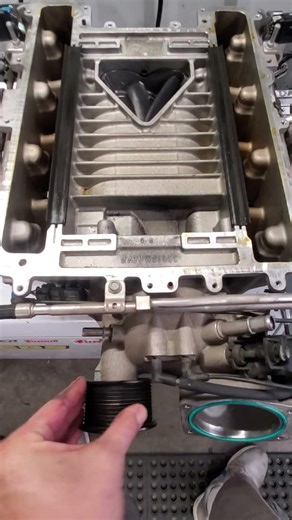 Boost Mode LS9 Supercharger Inspection. Clunk Noise Repair #mechanic #boostmode