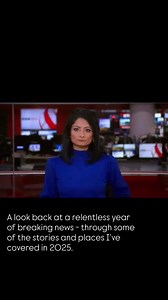 Just some of the stories and places I’ve covered in 2025. Not everything is on here - so much happens, so often. Thinking of those whose lives become the news - being a news anchor is a privilege and a responsibility. …And the biggest ever team effort. Makeup, floor managers, directors, correspondents, sound, text producers, gallery producers, guest producers, planning teams, editors, big bosses, operations managers, security guards, canteen staff etc. Let’s hope 2026 is a year of happier, more 