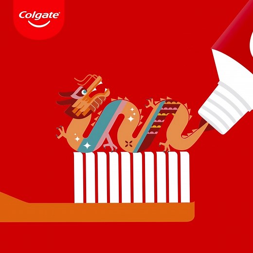 As we embrace 2024 with the courage of a dragon, let's not forget the strength found in a smile. 😁Here's to a year full of smiles and prosperity for all!🥳 | Colgate