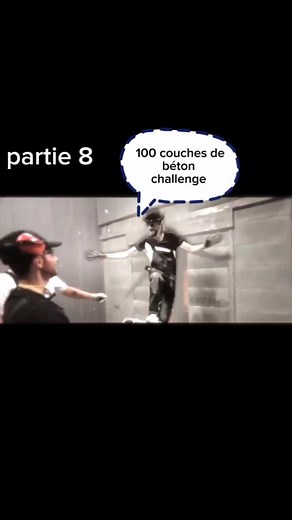 100 couches de béton challenge. une fois sortie encore dedans #amixem #100coucheschallenge #penitentiary #penitentier #amixem blesser #thomas #etiennemoustache #yvan #challenge