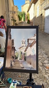 7.5K views · 1K reactions | Watercolor Workshop with Michael Solovyev in France French Escapade DANIEL SMITH: Artists' Materials Escoda brushes #watercolortutorial #watercolorworkshop #pleinair | Michael Solovyev Studio | Facebook
