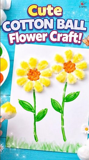 Easy Flower craft 🌸 | Easy Spring craft ideas🌻 #spring #flowers #teacher ‪@CraftswithToddler‬