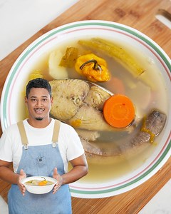 Nourishing Fish Broth Recipe by Chef Shaun 🇹🇹 Green Seasoning Recipe: Garlic Cloves – 10 Pimento Peppers – 8 to 10 Hot Pepper – 1 Fine Thyme – 10 Sprigs Chadon Beni – 1 ½ cups Chive – ¾ cup Ginger – 1 inch piece Yield – 4 to 6 Servings Ingredients Carrite Fish Steaks – 2 lbs Lime Juice – ¼ cup Salt – 1 tsp more Black Pepper – ¼ tsp Green Seasoning – 1/3 cup (Recipe Below) Potato – ½ lb (cubed) Carrots – ½ lb (rounds) Ochro – 6 to 8 (whole) Green Bananas – 1 lb (peeled whole) Pumpkin – ½ lb (cu