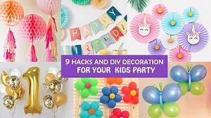 304K views · 10K reactions | 9 Stunning Hacks and Diy Decoration for Your Kids Party | MASS Art and Craft | Facebook