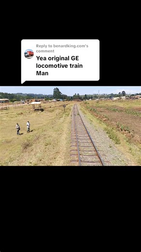 Replying to @benardking.com Powerful GE Locomotive at turbo level crossing area. #railway #trains #railroad #railfans #viral