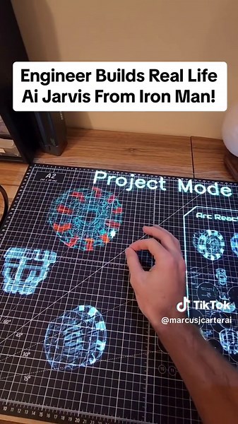 Engineer Builds Real Life Ai Jarvis From Iron Man! #Ai #Aitools #aitechnology # AGTG