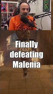 Finally defeating Malenia for the first time #eldenring
