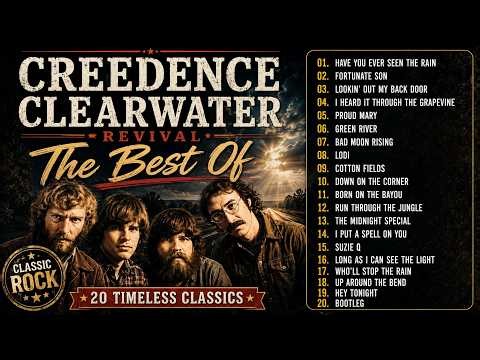 CCR Greatest Hits 🎸 Best Creedence Clearwater Revival Songs of All Time